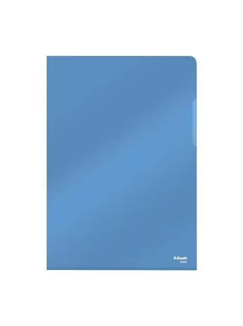 ESSELTE Genotherm, "L", A4, 150 mikron, víztiszta felület, ESSELTE "Luxus", kék