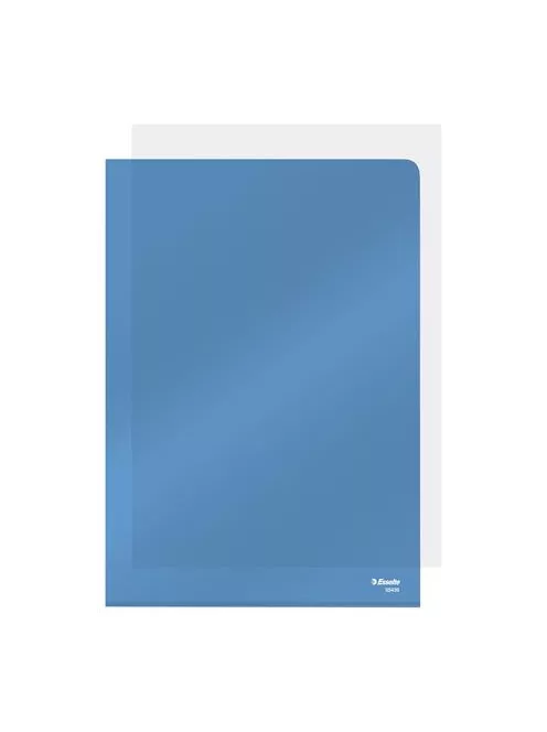 ESSELTE Genotherm, "L", A4, 150 mikron, víztiszta felület, ESSELTE "Luxus", kék