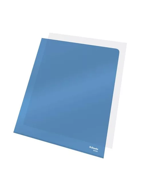 ESSELTE Genotherm, "L", A4, 150 mikron, víztiszta felület, ESSELTE "Luxus", kék