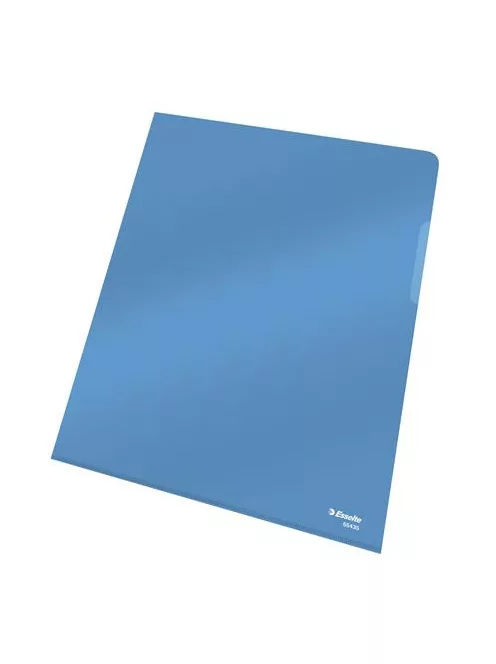 ESSELTE Genotherm, "L", A4, 150 mikron, víztiszta felület, ESSELTE "Luxus", kék