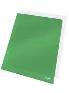 ESSELTE Genotherm, "L", A4, 150 mikron, víztiszta felület, ESSELTE "Luxus", zöld