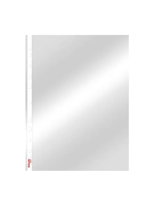 ESSELTE Genotherm, lefűzhető, A4, 55 mikron, víztiszta felület, ESSELTE "Luxus"