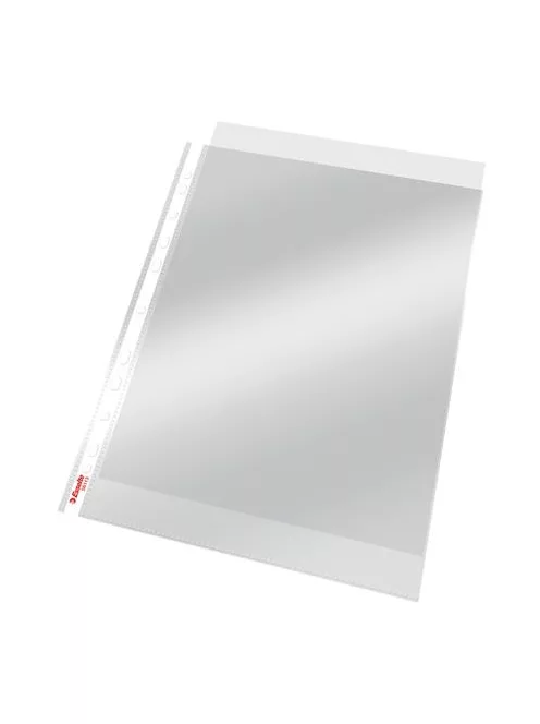 ESSELTE Genotherm, lefűzhető, A4, 75 mikron, víztiszta felület, ESSELTE "Luxus"