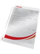 ESSELTE Genotherm, lefűzhető, A4, 75 mikron, víztiszta felület, ESSELTE "Luxus"