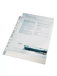   ESSELTE Genotherm, lefűzhető, A4, 43 mikron, narancsos felület, ESSELTE "Standard"