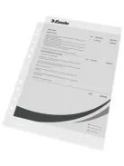 ESSELTE Genotherm, lefűzhető, A4, 43 mikron, narancsos felület, ESSELTE "Standard"