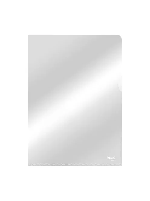 ESSELTE Genotherm, "L", A4, 105 mikron, víztiszta felület, ESSELTE "Luxus"