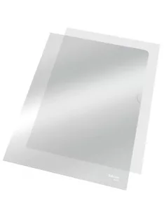   ESSELTE Genotherm, "L", A4, 105 mikron, víztiszta felület, ESSELTE "Luxus"