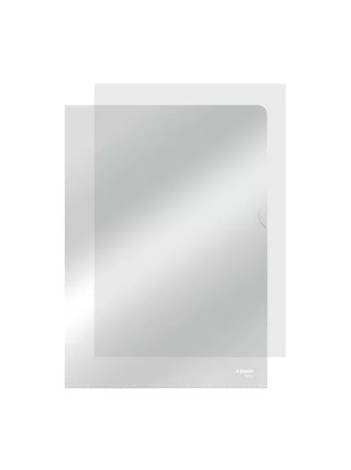 ESSELTE Genotherm, "L", A4, 105 mikron, víztiszta felület, ESSELTE "Luxus"