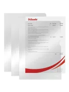 ESSELTE Genotherm, "L", A4, 105 mikron, víztiszta felület, ESSELTE "Luxus"