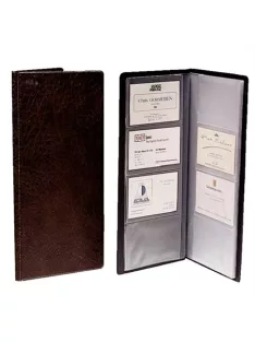   ESSELTE Névjegytartó, 128 db-os, ESSELTE "Standard", fekete