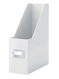   LEITZ Iratpapucs, PP/karton, 95 mm, LEITZ "Click&Store", fehér
