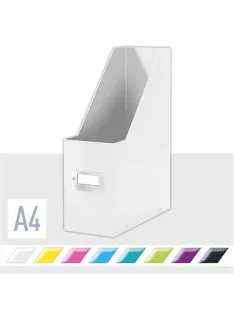   LEITZ Iratpapucs, PP/karton, 95 mm, LEITZ "Click&Store", fehér