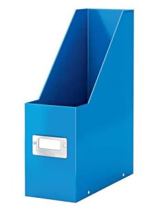   LEITZ Iratpapucs, PP/karton, 95 mm, LEITZ "Click&Store", kék