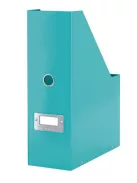 LEITZ Iratpapucs, PP/karton, 95 mm, LEITZ "Click&Store", jégkék