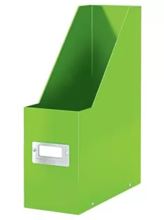   LEITZ Iratpapucs, PP/karton, 95 mm, LEITZ "Click&Store", zöld