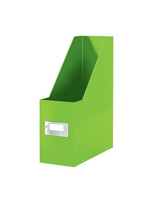 LEITZ Iratpapucs, PP/karton, 95 mm, LEITZ "Click&Store", zöld
