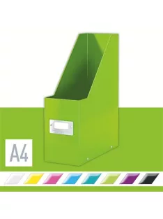   LEITZ Iratpapucs, PP/karton, 95 mm, LEITZ "Click&Store", zöld