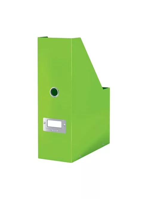 LEITZ Iratpapucs, PP/karton, 95 mm, LEITZ "Click&Store", zöld