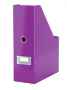 LEITZ Iratpapucs, PP/karton, 95 mm, LEITZ "Click&Store", lila