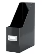 LEITZ Iratpapucs, PP/karton, 95 mm, LEITZ "Click&Store", fekete