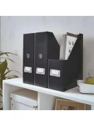 LEITZ Iratpapucs, PP/karton, 95 mm, LEITZ "Click&Store", fekete