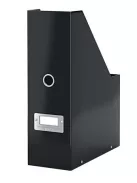 LEITZ Iratpapucs, PP/karton, 95 mm, LEITZ "Click&Store", fekete