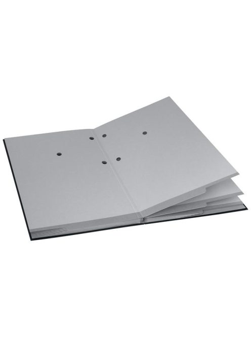 ESSELTE Aláírókönyv, A4, 20 részes, karton, ESSELTE, fekete