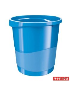   ESSELTE Papírkosár, 14 liter, ESSELTE "Europost", Vivida kék