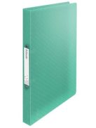 ESSELTE Gyűrűs könyv, 2 gyűrű, 25 mm, A4, PP, ESSELTE "Colour’Breeze", zöld