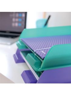   ESSELTE Irattálca, műanyag, ESSELTE "Colour'Breeze", kék