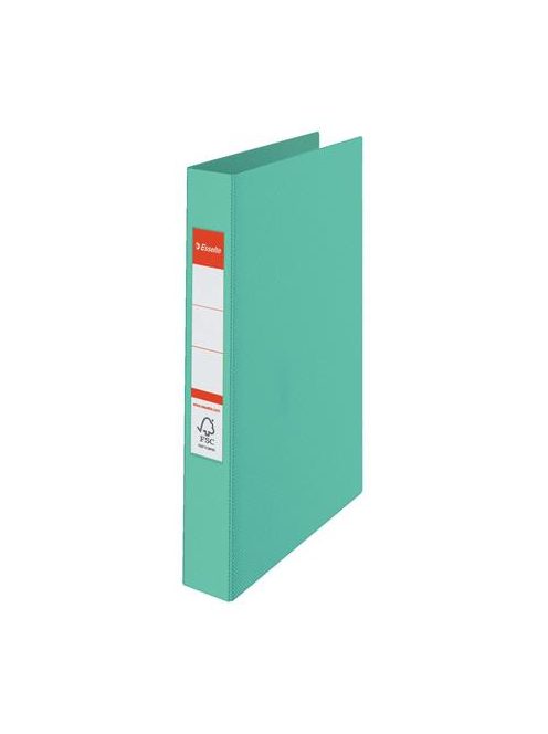 ESSELTE Gyűrűs könyv, 2 gyűrű, 42 mm, A4, PP, ESSELTE "Colour’Breeze", zöld