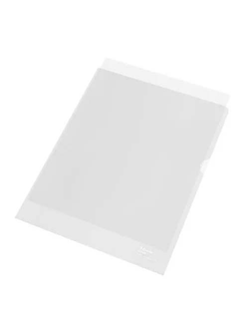 ESSELTE Genotherm, "L", A4, 100 mikron, narancsos felület, ESSELTE "Recycled"