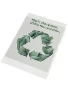 ESSELTE Genotherm, "L", A4, 100 mikron, narancsos felület, ESSELTE "Recycled"