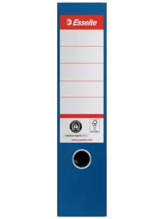   ESSELTE Iratrendező, 75 mm, A4, élvédő sínnel, ESSELTE "No.1", kék