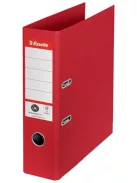 ESSELTE Iratrendező, 75 mm, A4, élvédő sínnel, ESSELTE "No.1", piros