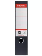 ESSELTE Iratrendező, 75 mm, A4, élvédő sínnel, ESSELTE "No.1", fekete