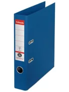 ESSELTE Iratrendező, 50 mm, A4, környezetbarát, élvédő sínnel, ESSELTE "No.1", kék