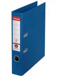   ESSELTE Iratrendező, 50 mm, A4, környezetbarát, élvédő sínnel, ESSELTE "No.1", kék