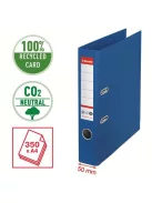 ESSELTE Iratrendező, 50 mm, A4, környezetbarát, élvédő sínnel, ESSELTE "No.1", kék