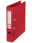 ESSELTE Iratrendező, 50 mm, A4, élvédő sínnel, ESSELTE "No.1", piros