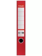 ESSELTE Iratrendező, 50 mm, A4, élvédő sínnel, ESSELTE "No.1", piros