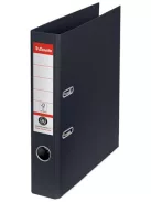 ESSELTE Iratrendező, 50 mm, A4, környezetbarát, élvédő sínnel, ESSELTE "No.1", fekete