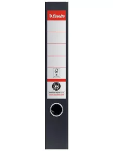   ESSELTE Iratrendező, 50 mm, A4, környezetbarát, élvédő sínnel, ESSELTE "No.1", fekete