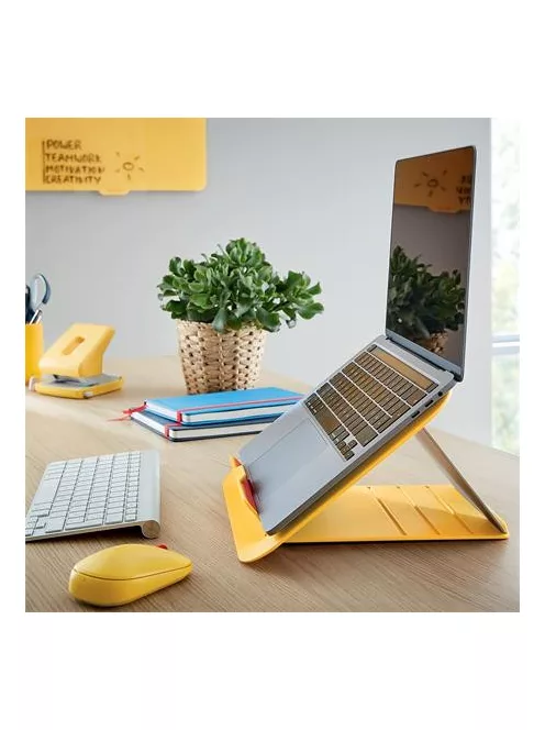 LEITZ Laptop állvány, LEITZ "Ergo Cosy", melegsárga