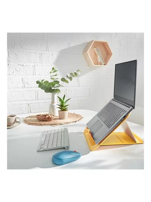 LEITZ Laptop állvány, LEITZ "Ergo Cosy", melegsárga