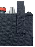 LEITZ Hordozótáska, 3 rekeszes, LEITZ "Fabric Hot Desking", sötétszürke