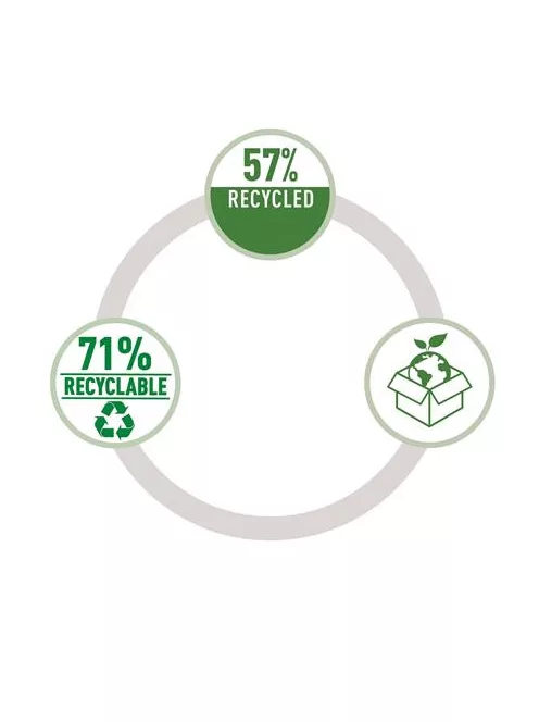 LEITZ Hordozótáska, 3 rekeszes, LEITZ "Fabric Hot Desking", sötétszürke
