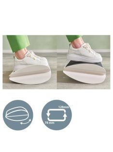   LEITZ Lábtámasz, állítható, LEITZ "Ergo", világosszürke