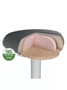 LEITZ Ülőszék, billenő, ergonomikus, LEITZ "Ergo Active", világosszürke